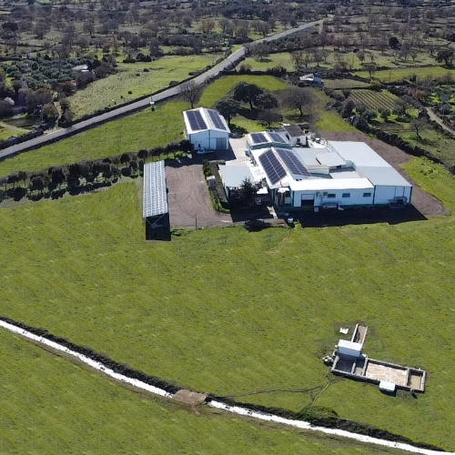 Veduta panoramica dell'azienda