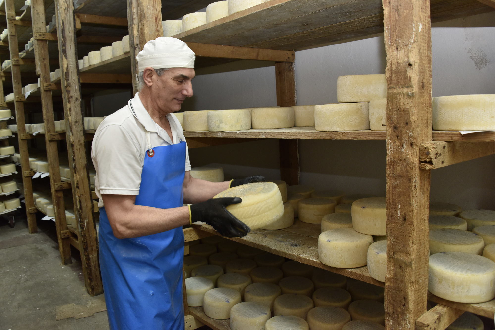 Stagionatura del formaggio