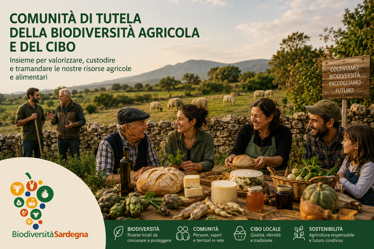 Visualizza la notizia: Bando per l’istituzione delle comunità di tutela della biodiversità e del cibo nel territorio regionale.